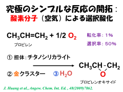 究極のシンプルな反応の開拓